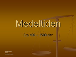 Medeltiden - Jonas Ekervärn