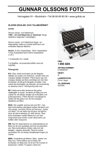 1.995 SEK - Gunnar Olssons Foto