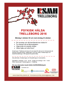 PSYKISK HÄLSA TRELLEBORG 2016