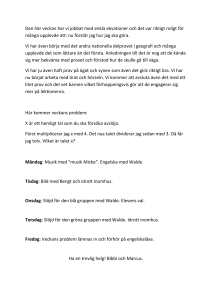 Den här veckan har vi jobbat med enkla ekvationer och det var riktigt