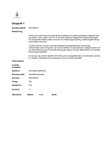 Geografi 1 - Alvis från Gotit
