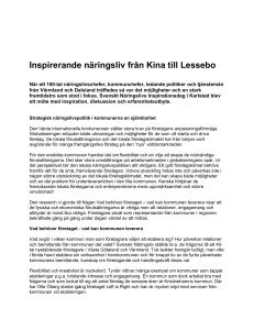 Lyckad inspirationsdag för arbetet med lokalt företagsklimat