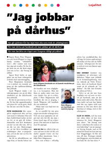 Jag jobbar på dårhus
