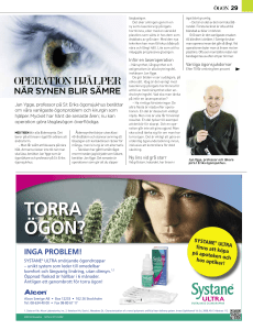 torra ögon?