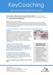 Säljcoaching med garanterat resultat