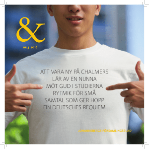 att vara ny på chalmers lär av en nunna möt gud i