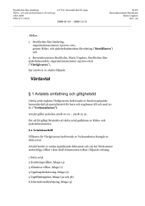 9 Tillämplig lag och tvister