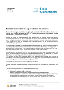 Pressrelease