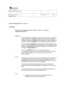 Pilotstudie Stegvis Hälsoundersökning