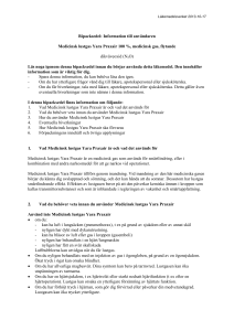 Medicinsk lustgas Yara Praxair medicinal gas, liquefied PL