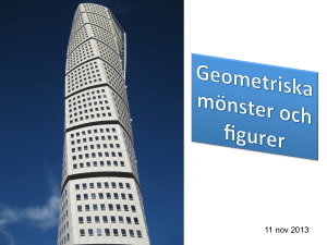 Geometriska mönster och figurer