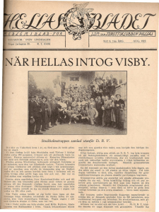 AR HELLAS INTOG VISBY.