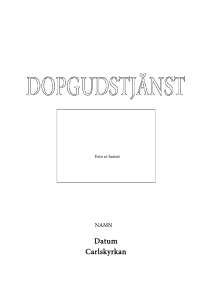 Exempel på dop-program