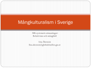 Mångkulturalism i Sverige