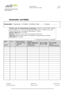 ANELÄK Kontroller vid KEDA