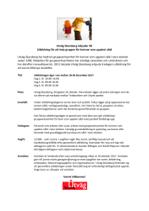 18-20 dec 2017 Gruppledarutbildning kvinnor