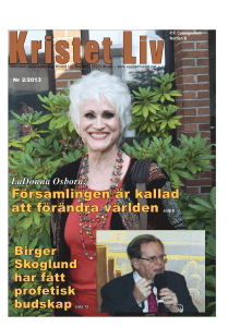 Församlingen är kallad att förändra världen sida 6