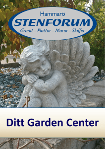 Ditt Garden Center - Hammarö Stenforum