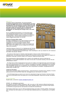 Framtidens fasad är fabriksbyggd. Och premiumisolerad!