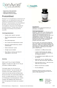 Produktblad