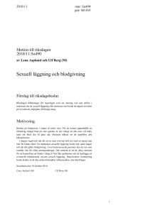 m1385 - Riksdagens öppna data