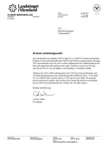 Ändrad celiakidiagn på barn under 4 140521