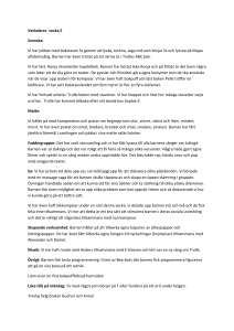 Veckobrev vecka 5 Svenska: Vi har jobbat med bokstaven Ss