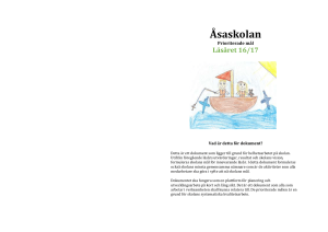 Prioriterade mål och minsta gemensamma nämnare utifrån