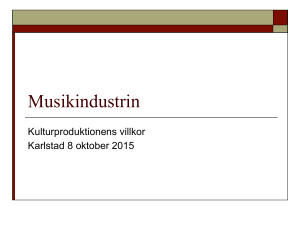 F 27: Musikindustrin