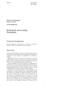 S7046 - Riksdagens öppna data