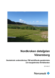 Nordkroken detaljplan Vänersborg