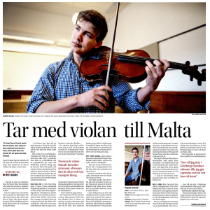 Numera är violan Pascals favoritin - Ingemo Orstadius, frilansjournalist