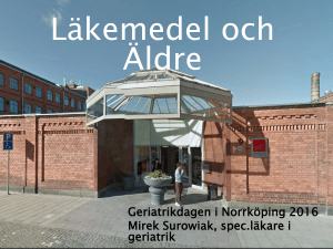 Läkemedel och äldre