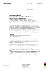 Planprogram för Brunnsparken