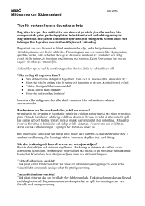 Tips för verksamhetens dagvattenarbete