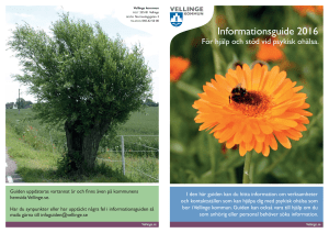 Informationsguide 2016