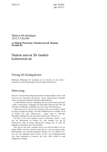 Motivering - Riksdagens öppna data
