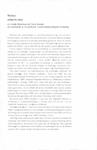 Motion 1978179:1922 en prefessur forskning mi/Jöfa/...lorrr. Dessa