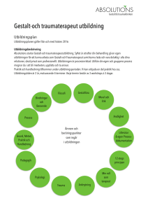 Utbildningsplan hösten 2016