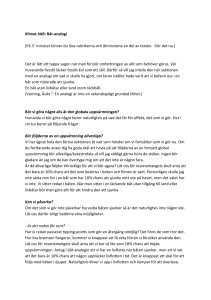 Klimat 4AB: Båt-analogi - Klimat-CBT