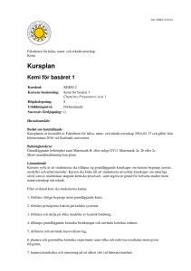 Kursplan - Karlstads universitet