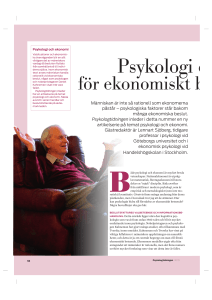 Psykologi ö