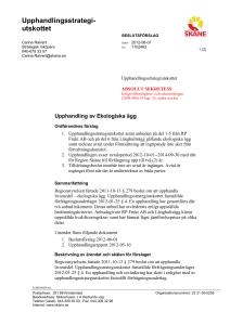 Upphandling av Ekologiska ägg