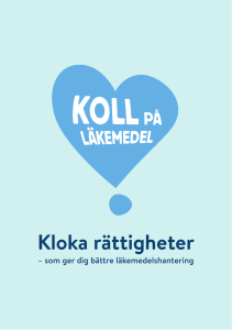 Kloka rättigheter - Koll på läkemedel