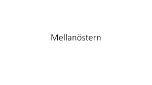 Mellanöstern - iktOsbeck.se