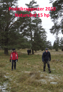 Praktikrapporter 2010 Naturvård 15 hp