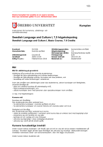 Se denna kursplan som PDF