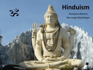 Hinduism Bildspel Powerpoint - Elin Harring