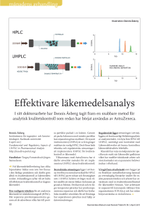 Effektivare läkemedelsanalys - Fundamental Separation Science