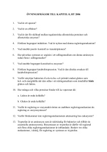 ÖVNINGSFRÅGOR – KAPITEL 8